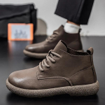Moodsad Meeste Ankle Boots Pruunid L&uuml;hikesed Saapad Luksuslikud Kingad Disainitud Pilootidele Vastupidav Konstruktsioon, Moodsad Korterkingad Ideaalne Linnadesse 39