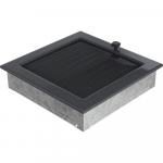 Venti kate 22x22 grafiit ruloodega