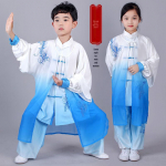 XSZ Gradient Tai Chi & Wushu esinemis&uuml;likond lastele - Poiste ja t&uuml;drukute v&otilde;istlus- ja treeningriietus 12 [140-145cm]