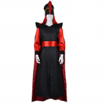 Film Jafar Cosplay Kost&uuml;&uuml;m Kombinesoon Keep M&uuml;tsiga Meestele Naistele R&otilde;ivad Halloweeni Karnevali Peo Rollim&auml;ngu &Uuml;likonnad S