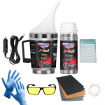 Auto esitulede renoveerimise poleerimiskomplekt Esitulede taastamise komplekt T&ouml;&ouml;koda Autohoolduse t&ouml;&ouml;riist 800ML Vedel pol&uuml;meer Aurusti