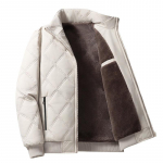 Talvemantel meeste p&uuml;stkraega tuulekindlad riided paksu sametpuuvillase riietusega XL