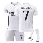 2425 Real Madridi kampsunid, spordimeeskonna vormiriietuse komplekt, jalgpalli treeningkost&uuml;&uuml;mi komplekt S