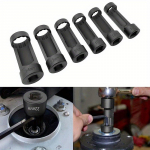 6 tk terasest vedrustuse amordi mutriv&otilde;tmete komplekt, 12-punktiline, 1/2 ajamiga, suurused 16mm-24mm, vastupidav t&ouml;&ouml;riistakomplekt autohoolduseks 1set