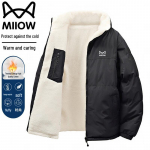 Mao Ren Men's Reversible Stand Collar Puffer Jacket S