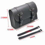 Harley Prince Dyna Fat Boy XL8831200N Mootorratas modifitseeritud sadulakottide, k&uuml;lgkottide, esikoti ja tagakotiga