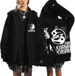 Stray kids KARMA Album STAR T&otilde;mblukuga Huppari Jakk Felix Hyunjin Bangchan Lee Know Seungmin IN Han T&otilde;mblukuga Dressipluus Jakk XX-Large