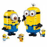 M&auml;nguasjad Minu Pisike Kuri Mini Armas M&auml;ngu Pusle Ehitatav Minion Ehitusklots Tellis &Uuml;hilduv 75551 DIY Mudel Kaunistused Laste Kingitus