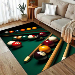 HD Snookered Piljardipallide Prindiga Vaip elutuppa Magamistuppa Diivani Uksemati Kaunistus Diivanilaua Piirkonna Vaip Libisemisvastane P&otilde;randamatt 60*90cm