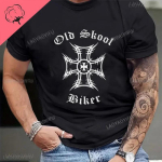 Jeesuse puuvillane T-s&auml;rk Uus Must T-s&auml;rk Vana kooli Biker Raudrist Kolju Rist Dk109 Topid S&otilde;ida elama Mootorratta T-s&auml;rk S
