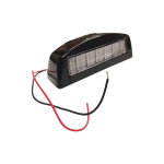 APSMOTIV LED numbrim&auml;rgi valgusti 24v haagise veoauto bussi AUTO E APP-12000802/12000804 (Must) must