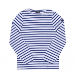 St. James Modern Triibuline Unisex Pikkade Varrukatega T-s&auml;rk 9858 Neige Gitane 9858 NEIGE GITANE (XS)