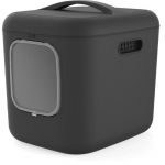 Maison toilette - ROTHO - BIALA XL - Anthracite - 61,4x49,9x57,6 mm stormcloud v&auml;rvi