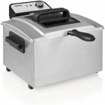 Friteuse - PRINCESS - Mod&egrave;le 5L - 3270W - Technologie Cool Zone - Acier inoxydable h&otilde;be