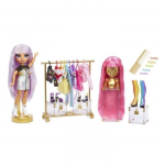 Rainbow High Dressing - Poup&eacute;e Avery 27 cm + 35 accessoires dont 2 perruques scintillantes - Plus de 300 looks &agrave; cr&eacute;er puhas