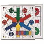 Jeu de Plateau Parcheesi - Cayro - Bois - 4 et 6 Joueurs - Durable - Facile &agrave; Transporter
