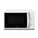 Four &agrave; micro-ondes Flama 1824FL - Comptoir - 20 L - 700 W - Rotatif - Blanc - Gauche