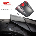 Rear mudguard TRACER 900 For YAMAHA TRACER 900 GT TRACER900 2018 - Motorcycle Rear mud Fender extension Hugger Extension