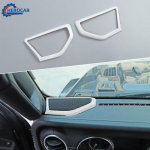 2XCar Interior Accessories A pillar Speaker Trim for Jeep Wrangler JL &JT White