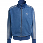 Adidas Originals Firebird Jakk FW25 Adicolor L&otilde;tv l&otilde;ige T&otilde;mblukuga Pikkade varrukatega teksajakk Meeste jakid KD1517 XS