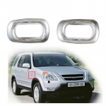 2 tk Uus auto ABS kroomitud lisatarvikud Kroomitud ukse k&uuml;lgm&auml;rgutulet&otilde;mmise katte kleepitav stiil Honda CRV CR-V 2001 2002 2003 2004 2005 2006 jaoks