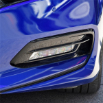 M63K-Esitulede Lambikate Raam Honda Accord 2018 jaoks Alumise Kaitseraua Iluv&otilde;re Raami Osad Tarvikud 1 TK Gloss Black Left