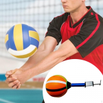 Desktop Punching Bag Volleyball Practice Equipment Easy to Install Desk Boxing with Clamp for