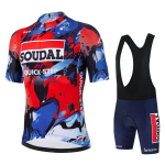 2026 Lidl Soudal Quick Step Suvine Jalgrattas&auml;rk Mtb L&uuml;hikeste Varrukatega Jalgrattakomplekt Jalgrattap&uuml;kside Komplekt MTB Ciclismo R&otilde;ivad Jalgrattas&auml;rgid Maillot XXL