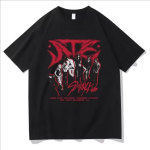 S&otilde;in Chk Chk Boom T-s&auml;rki Korea Mood Naiste Esteetika Hip Hop Retro T-s&auml;rk Neutraalne Straykids Retro T-s&auml;rk Naiste Riided S mitmev&auml;rviline