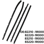 Kaasaegne Getz 06-11 Ukse ilmastikukindel tihend 82210-1R000: Heliisolatsioon, Veet&otilde;ke, V&auml;line surveriba 82210-1R000, 82220-1R000, 83210-1R000, 83220-1R000