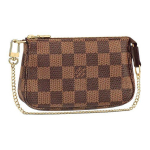 Louis Vuitton Mini Pochette Accessoires Pruun Damier Ebene L&otilde;uend Naiste Kotid N58009 Box(Basic Set+Box)