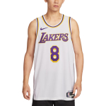 Nike Association Edition NBA Kobe Bryant 8 Los Angeles Lakers Hingav Sportlik Kitsas L&otilde;ikega Varrukateta Korvpallivorm Meeste vorm DM5911-102 40 white