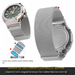 Casio Farm Oak GA2100 GM2100 GA2110 metallist modifitseeritud rihm GST-B200 Milano v&otilde;rk roostevabast terasest rihm K&auml;ekella kettk&auml;ev&otilde;ru For GA2100 GM2100 h&otilde;be