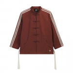 Adidas Originals X CLOT Treeningjakk By Edison Chen CNY Uus Hiina Stiil Seisukrae Triibuline Pikkade Varrukatega Jakk Unisex jakid KD4031 XS