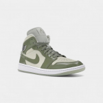 Jordan 1 Mid SE Meriklaas &Otilde;liroheline (Naiste) 38 roheline