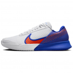 NikeCourt Air Zoom Vapor Pro 2 HC Valge H&uuml;per Sinine H&uuml;per Punane Meeste Tennisejalatsid DR6191-106 EU&nbsp;42.5