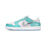 Nike April Skateboards x SB Dunk Low Turbo Green Metallic Silver FZ6106-300 28