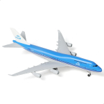 QIYUMOKE KLM 747 Lennukimudel Komplekt Kokkupandud Lennuk Teliku ja Alusega T&auml;iskasvanu Suurus 1/400 (6-tolliline L) - -