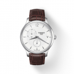Tissot Nahkrihm H&otilde;bedane sihver Meeste moekell T063.639.16.037.00 h&otilde;be