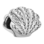 Pandora Kujundus Merekarbi Kujuline 925 H&otilde;bedast Ehtetarvikud Paaristiil Unisex Ehtetarvikud 791574CZ Box