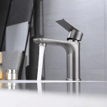 1 tk 304 roostevabast terasest segisti kraanikausi kraanikauss vannitoa kraanikausi kraanikauss majapidamispesu kuuma ja k&uuml;lma kraan hall v&auml;rv