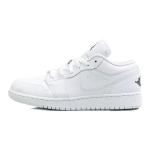Jordan 1 Low GS Valge Must 553560-101 38.5