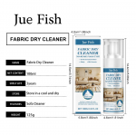 Jue Fish 100ml Kangasdiivani puhastusvahend - Universaalne kodupuhastus elutoa diivani, istmepatjade ja seljapatjade jaoks 100ml