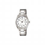 Casio CASIOSTANDARD seeria lihtne ja mitmek&uuml;lgne valge &auml;rikvartskell roostevabast terasest rihm Jaapani ja Korea kell naistele LTP-1302D-7BV valge