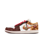 Jordan Air Jordan 1 Brown Red Dash Low top Vintage Basketball Shoes Men's Red Brown IQ5321-121(Team1097-) 40.5