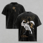 Seitse Surmapattu Escanoriga Tr&uuml;kitud Unisex Pesitud &Uuml;lesuuruses T-s&auml;rk Naistele Meestele Puuvillane Streetwear L&uuml;hikeste Varrukatega Naiste Meeste R&otilde;ivad XL black
