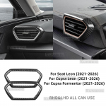 Ehtne kuiv s&uuml;sinikkiud Cupra Formentori/Cupra Leoni/Seat Leoni 2021-2023 2024 2025 2026 jaoks &Otilde;huavade raam keskkonsooli k&uuml;ljel For Cupra Leon