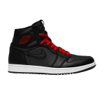 Jordan 1 Retro High Must Satiin K&uuml;lm Punane 41