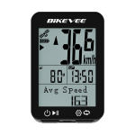 Uusim mitmekeelne juhtmevaba GPS-jalgrattakompuuter MPH KM/H Jalgratta spidomeeter odomeeter stopper automaatse k&auml;ivitamise/peatamise/taustvalgustusega black-1