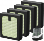 HEPA-filtri vahetuskomplekt - Baby Brezza pudelipesumasina jaoks, 4 tk